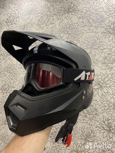 Шлем для эндуро и мотокросса, экип Alpinestars