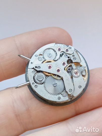 Часы СССР полёт будильник механизм 2612