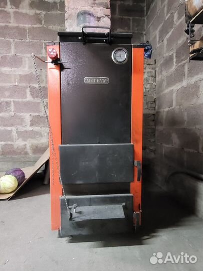 Твердотопливный котел длительного горения Магнум