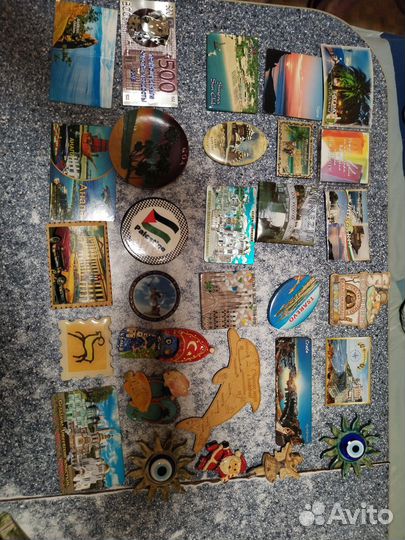 Магниты на холодильник из разных стран