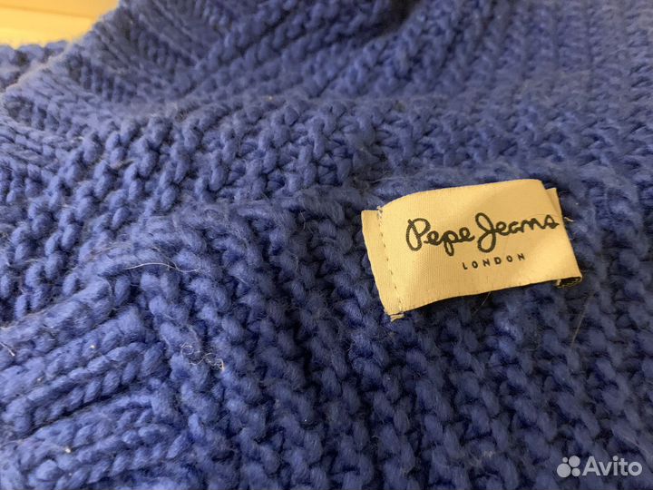 Шапка и длинный шарф оригинал Pepe Jeans