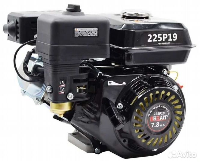 Двигатель brait 225P19 (7.8 л.с вал 19 мм)