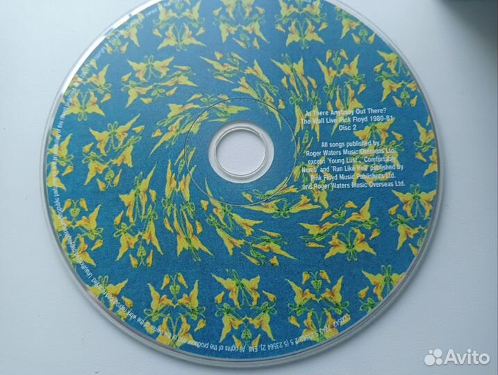 Музыкальные cd диски pink floyd