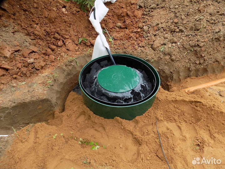 Канализация под ключ. Септик Евролос