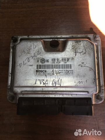 Эбу 038906019DF Golf 4, Bora, Jetta 1.9tdi