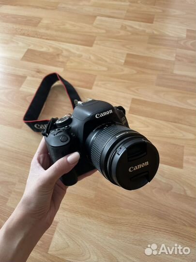 Фотоаппарат canon eos 600d, с двумя объективами