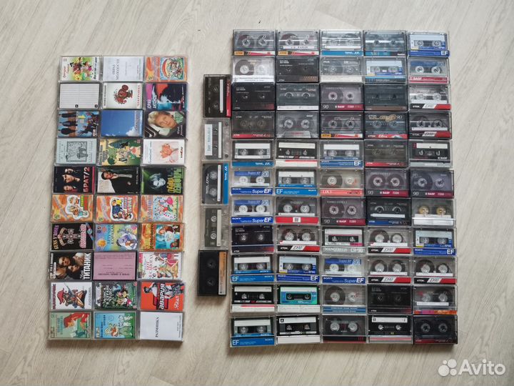 Аудиокассеты с записями