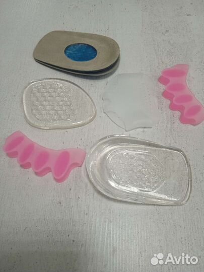 Полустельки силиконовые/ гелевые.новые