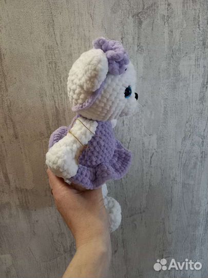 Плюшевая Кисуля(ручная работа)