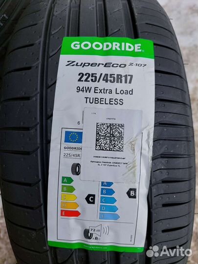 Goodride ZuperEco Z-107 225/45 R17 94W