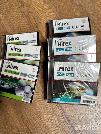 Болванка dvd-rw новые диск