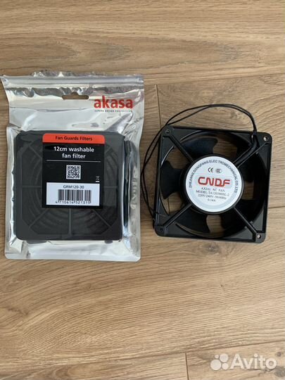 Вентилятор и фильтр