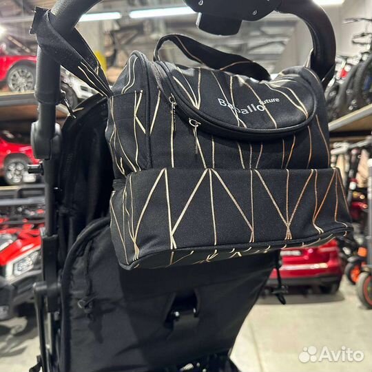 Коляска Baballo Future 2023 (zoloto Zigzag)
