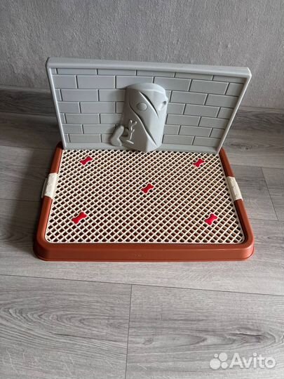 Лоток для собак со стенкой