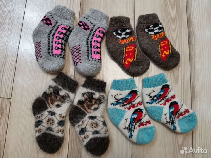 Продам детские шерстяные носки 13-14 размера