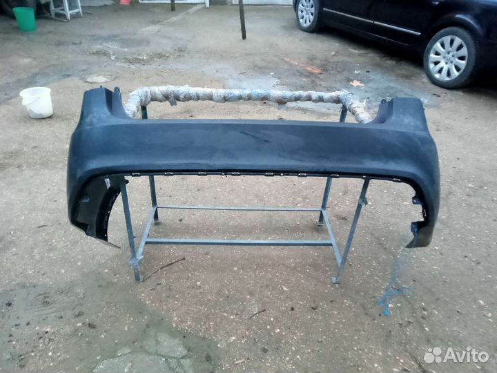 Задний бампер на kia rio 3. 11-15г