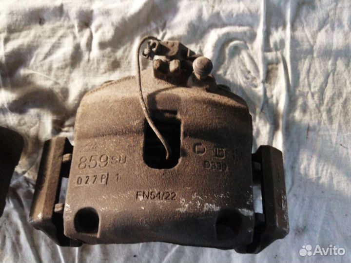 Передние тормозные суппорта Fiat Punto 3 рест