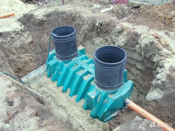 Септик био асо 3 с переливом