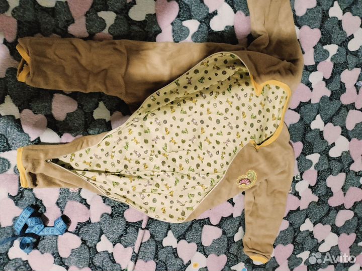 Комбинезон нательный утепленный на мальчика