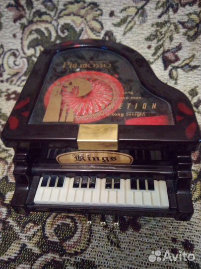 Музыкальная шкатулка с балериной рояль