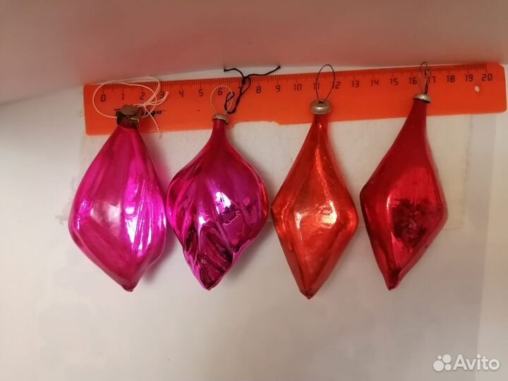 Елочные игрушки СССР