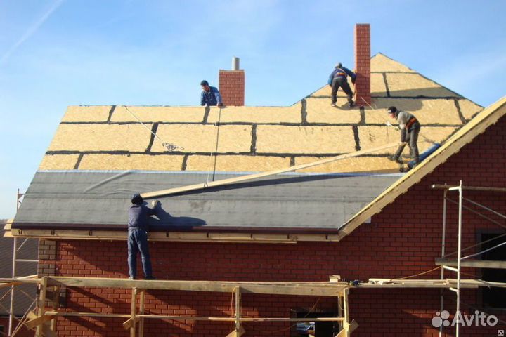 Крыша Кровля Монтаж Ремонт кровли Кровельщики