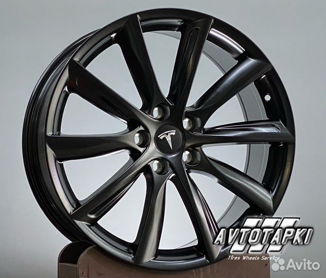 Диски Tesla turbin r19 5-114,3 black matt