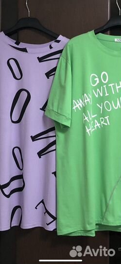 Новые туники(футболки),размер 58-64