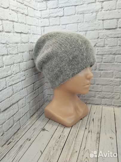 Шапки - бини двойные ангора