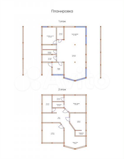 Дом 196 м² на участке 6,3 сот.