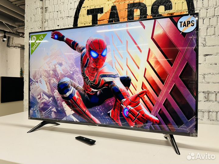 Очень большой свежий Hi 127см SMART TV 4K Алиса