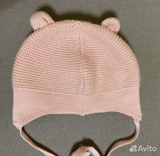 Шапочка для девочки на весну