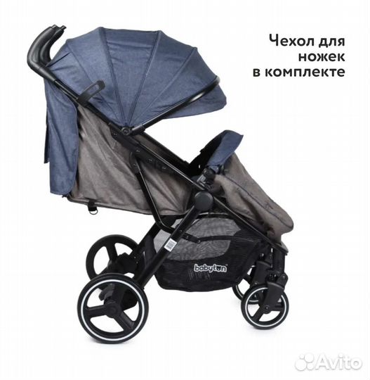 Коляска Babyton Rider Blue