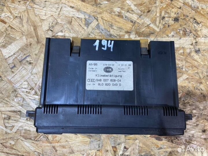 Блок управления климатом Audi A4 B5 ADR 1998