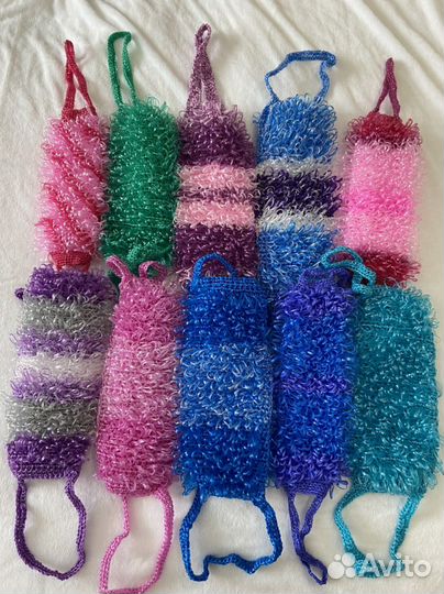 Мочалки ручной работы