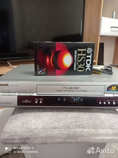 Видеомагнитофон panasonic NV-SJ 530