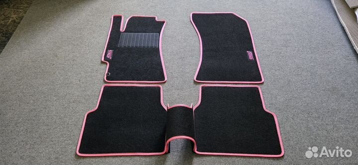 Ворсовые ковры в салон Subaru Impreza GD WRX STI