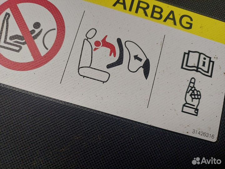 Козырек солнцезащитный левый Volvo S90