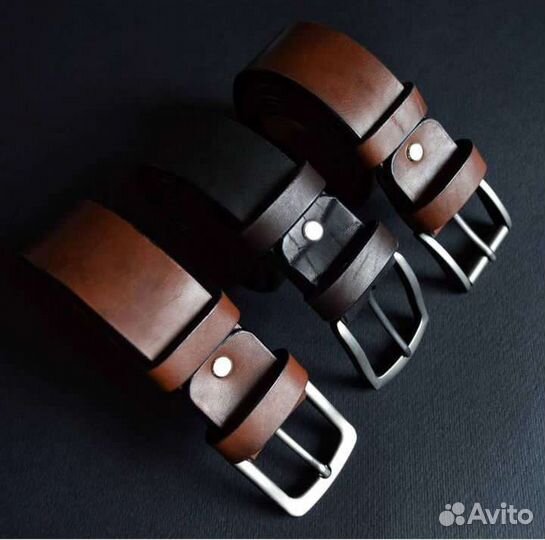 Поясной ремень кожаный пояс ручной работы