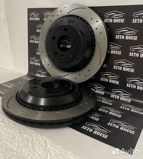 К-т дисков тормозных зад mercedes W164 /X164 /W25