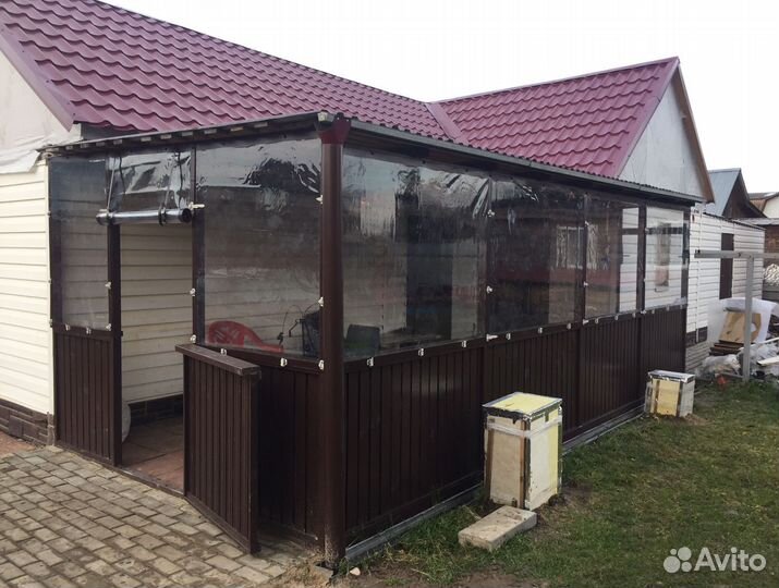 Мягкие окна на веранду