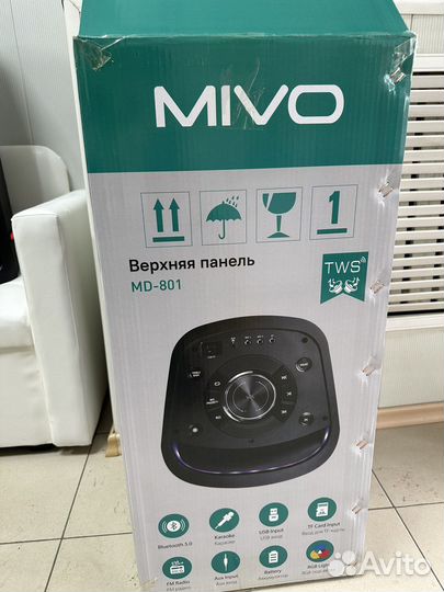 Блютуз колонка mivo md 801
