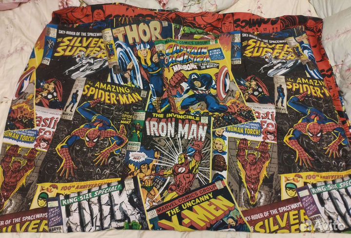 Пододеяльник супергерои Marvel