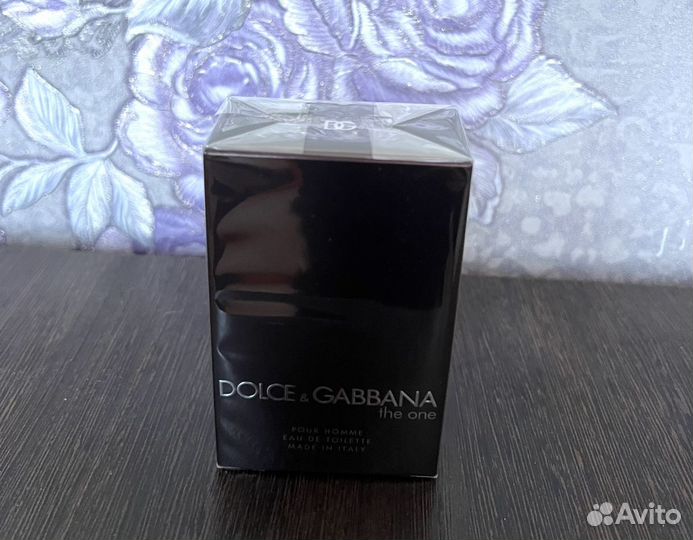 Docle&Gabbana the one pour homme новые оригинал