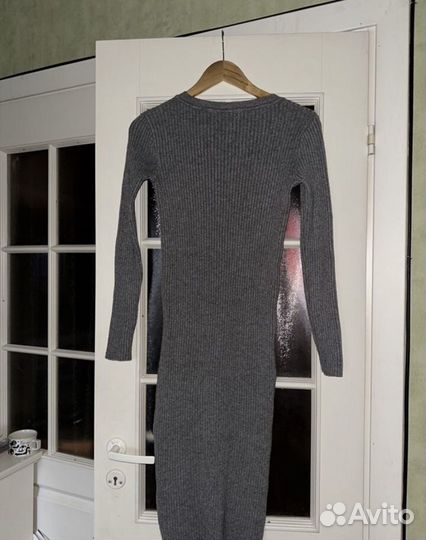 Платье свитер длинное