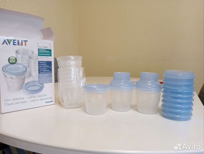 Система хранения грудного молока Avent