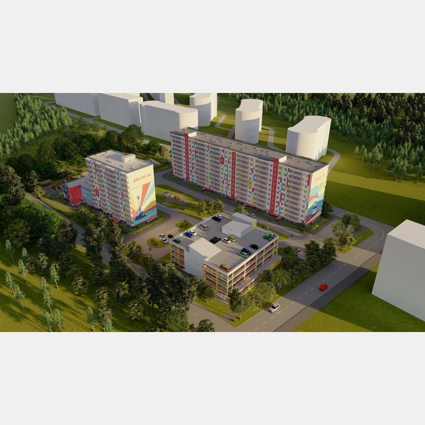 2-к. квартира, 71,5 м², 2/10 эт.