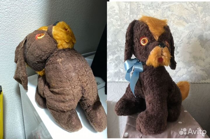 Реставрация мишек игрушек кукол