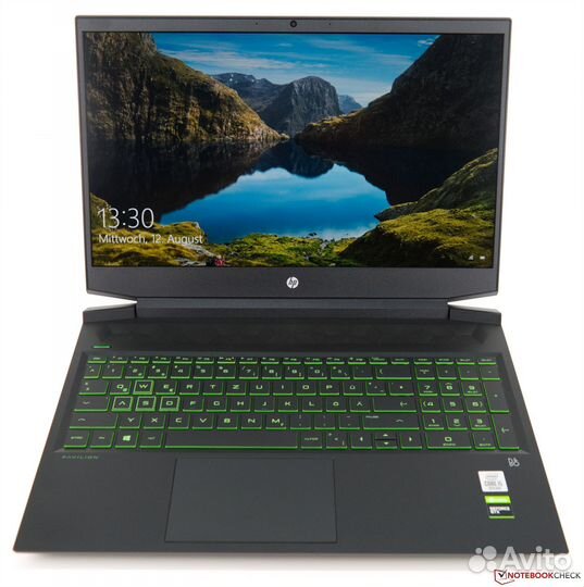 Ноутбук игровой hp pavilion gaming 16-a00055ur