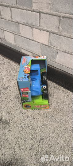 Музыкальный синий трактор